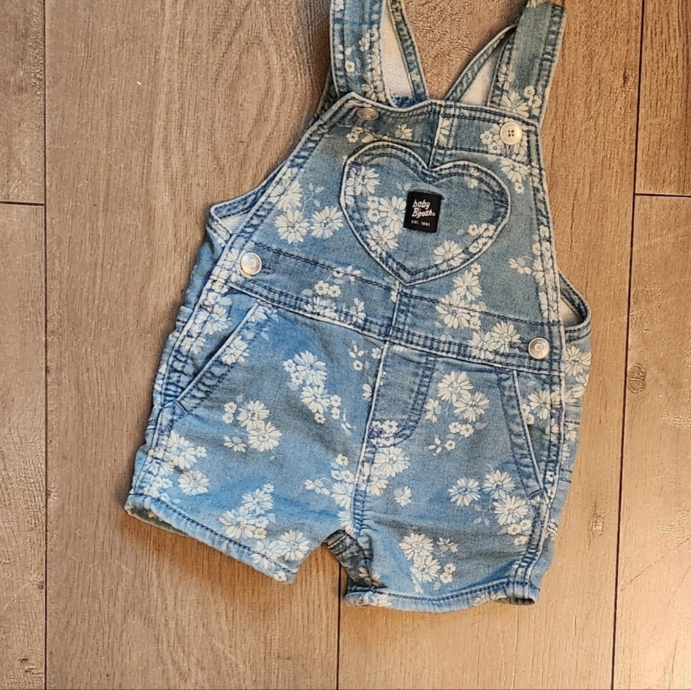Oshkosh 9 month girl short overall